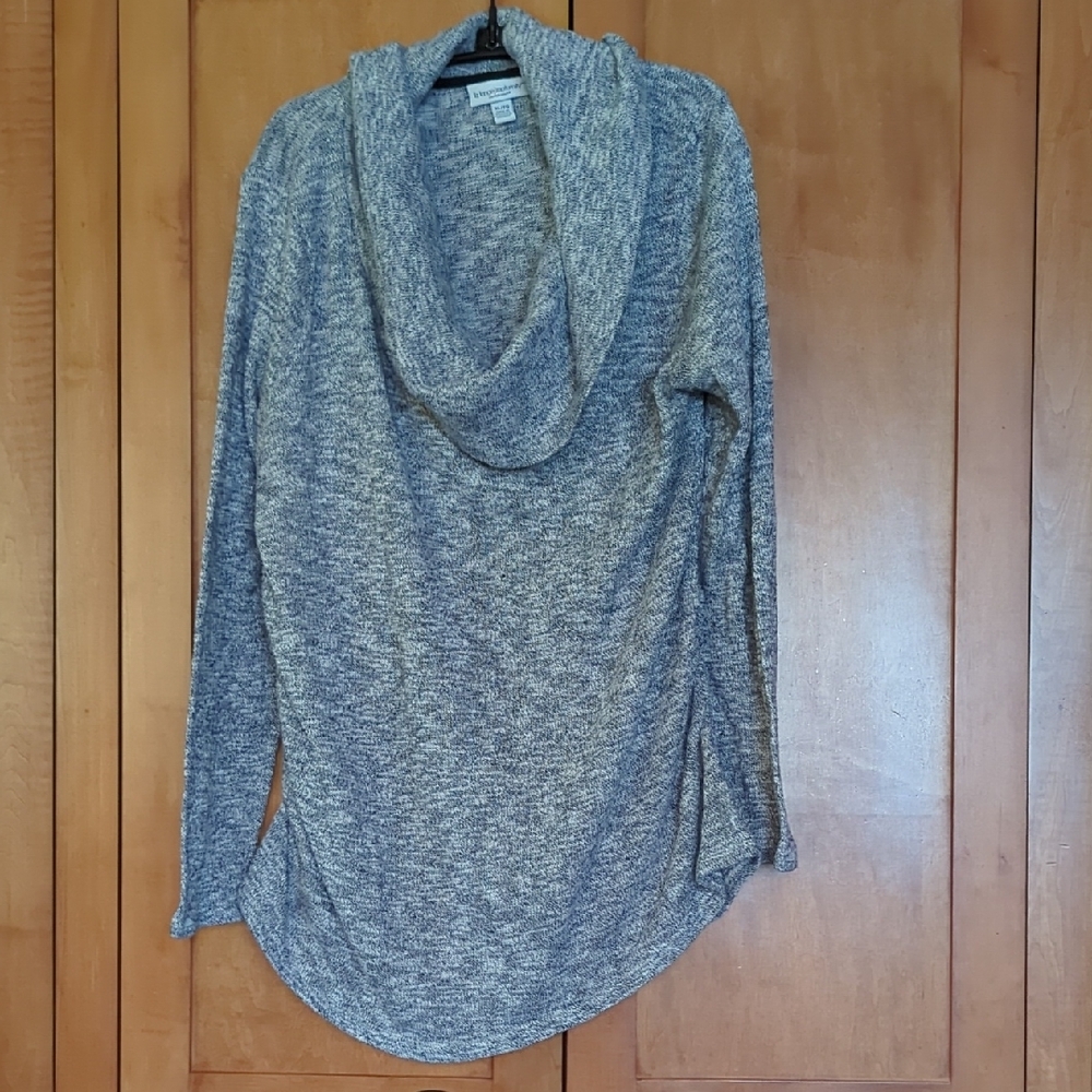 Liz Lange for Target Gray Cowl Neck Sweater